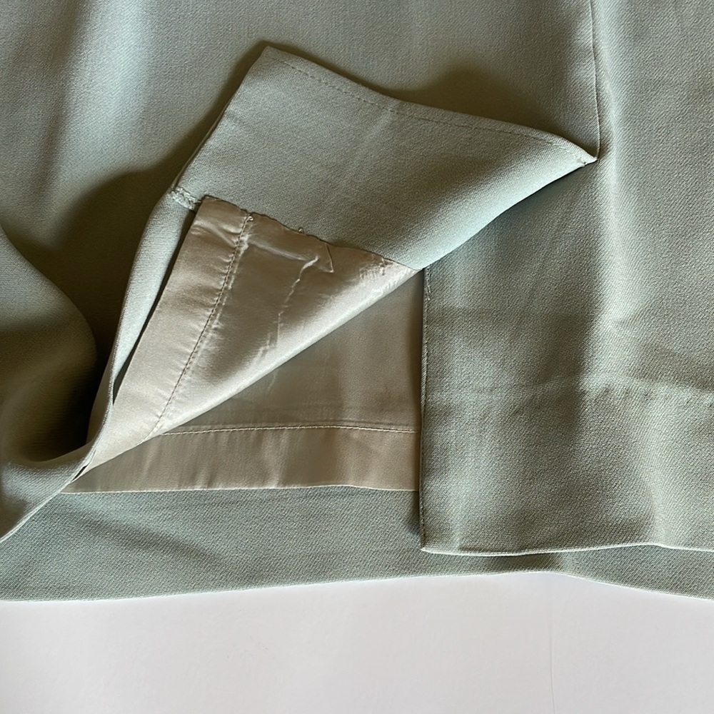 Giorgio Armani mint green straight skirt size 12 - Picture 6 of 7